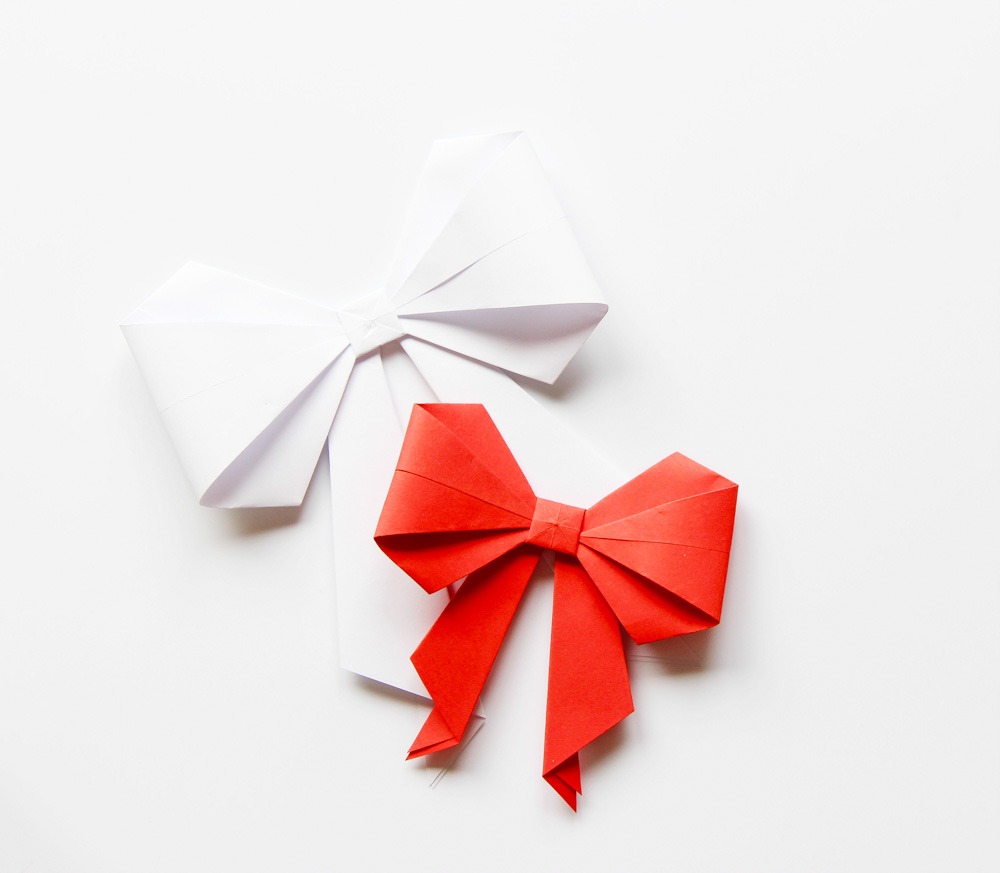 Origami lips – kingipakkide kaunistamine